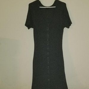 Gray Sweater Bodycon Dress